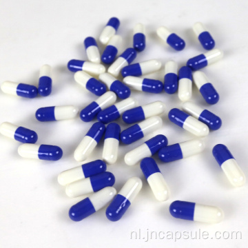 Pas medicijn gescheiden plantaardige lege pillen capsules aan